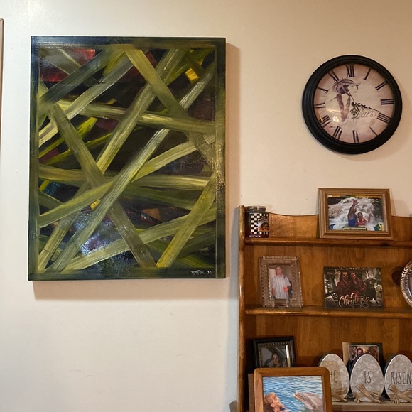 Abstract Original Oil Painting - Picture 7 of 11